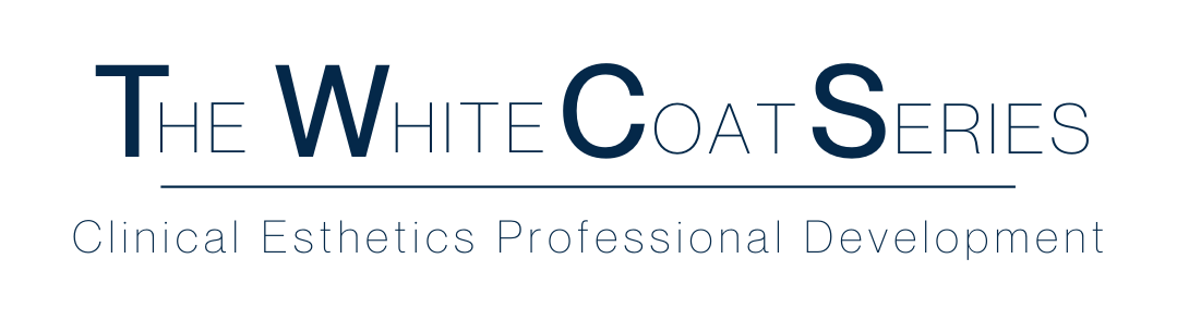 The White Coat Series Logo Blue