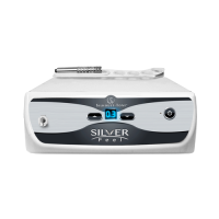 The SilhouteTone Silver Peel Microdermabasion machine on a white background